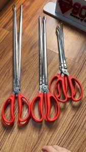 PCK-11 Gunting Capit Crap Tongs Alat Penjepit Barang Gunting Ambil Seafood Kepiting Belut Ikan Serbaguna