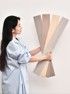 Thickened Self-Adhesive Waterproof Moisture-Proof Aluminum Plastic Board Sticker Wall Corner Line Decorative Wall Mural