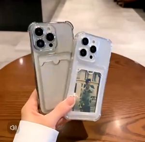 Clear Card Slot Phone Case & Shockproof Cover for OPPO Realme Models