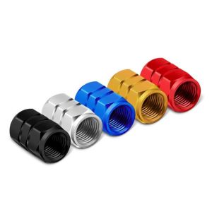 Aluminum Alloy Car Tire Valve Caps Modification Motorcycle Tire Valve Core Cover Automotive Accessories YR24060102