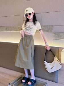 Bộ Váy Mùa Hè Cho Bé Gái Thường Ngày Bộ Váy Hai Mảnh Thời Trang Cho Bé Gái Cỡ Lớn Bộ Đồ Công Sở Mùa Hè Cho Trẻ Em