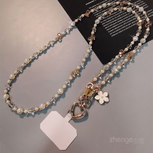 สร้อยคอโทรศัพท์แบบยาวพร้อมจี้ สร้อยคอกระเป๋า สายสะพายข้าง สายรัดกล้อง สำหรับผู้หญิง ระดับไฮเอนด์ สร้อยคอโทรศัพท์แบบสะพายข้าง