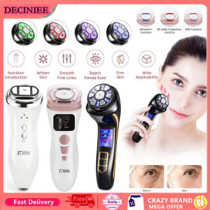 Deciniee Mini HIFU 4 trong 1 máy siêu âm EMS cường độ cao tập trung nâng mặt ngừa nếp nhăn thiết bị Microcurrent liệu pháp làm đẹp chống nhăn mát xa chăm sóc da công cụ