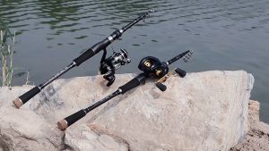 SET JORAN CASTING SPINNING ULTRALIGHT UL RUAS PENDEK ACTION KAKU METAL REEL WARNA REEL RANDOM