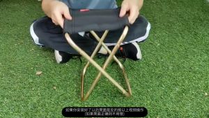 "Local Stock" Camping Stools - Outdoor Chair Foot Stools - Tiny Folding Chair Stools for Gardening and Beach Portable Fishing Seats Hiking Chairs