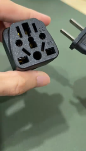 BestGila Universal Travel Plug International US EU CHINA Multi Pin To Malaysia 3 Pin UK Plug Safety Adapter 国际通用插头转换器