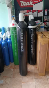 ถังลม ท่อลม ออกซิเจน 6 คิว ถังใหม่ มือ 1 พร้อมใช้งาน