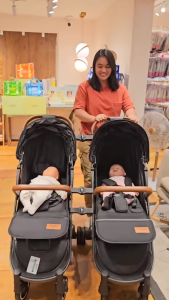 Keenz Air Plus 3.0 Double Stroller + $460 Freebies (Newborns till 30kg World Largest Basket Strongest of Them All The Original)
