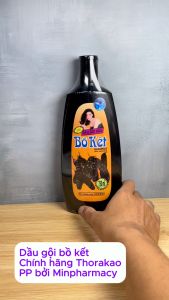 Dầu Gội Bồ Kết Thoraka Dưỡng Tóc suôn mượt chai 750ml