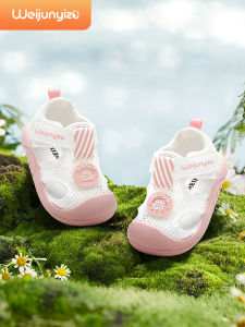 Toddler Shoes Baby Girl Sandals Summer Baby Shoes Soft Bottom 1-3 Years Old Functional Sandals Girl Mesh Surface Breathable Shoes