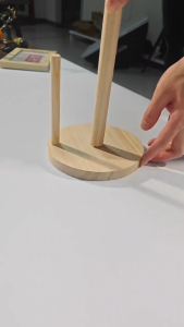 [จัดส่งจากกรุงเทพฯ] ที่ใส่ทิชชู่ไม้สไตล์มินิมอล แกนกระดาษทิชชู่ 2 แกน ไม่ให้ทิชชู่ห้อยตก ที่ใส่ทิชชู่ ที่ใส่กระดาษทิชชู่ ใส่ทิชชู่ ที่ใส่กระดาษอเนกประสงค์