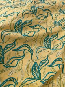 Vải linen hoạ tiết sang chảnh. Hàng nhập chuẩn đẹp. ko đụng hàng thị trường. Khổ vải 15m