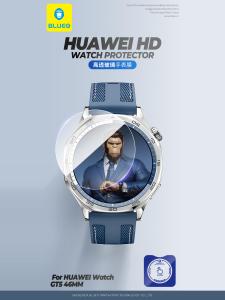 Blue Gorilla Huawei GT5/6 Tempered Glass Watch Screen Protector Full Coverage High Definition High Transparent Anti-Fall for Sports Smart Watch
