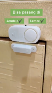 [ST-RT] Alarm Rumah Sensor Buka Pintu Jendela Lemari Maling Bel Kantor Toko LL-9805