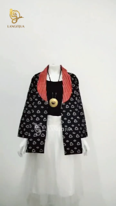 ARVILA CARDI 01 | Vest Batik Cap Garutan | Outfit Ngantor | Langitjua Batik Solo