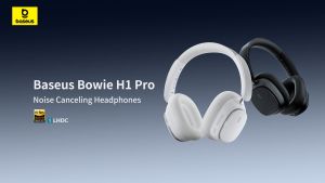 Baseus H1 Pro Wireless Bluetooth -48dB Active Noise Cancellation Earphone Hybrid -48dB Wireless Headphone Hi-Res Certified Headphone