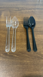 [50/80/100pcs] Disposable Plastic Cutlery/Plastic Spoon/Fork/Knife/Stirrer/Shanghai Spoon/Sudu/Garpu/Pisau