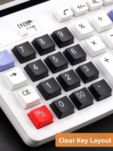 XUEDELE | Office Business Accounting Calculator Large Screen Large Keys Voice Function