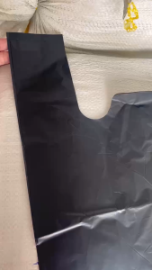 combo 5kg túi hai quai đen đựng rác túi to kích thước 35x65