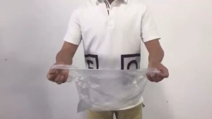 100Pcs Kantong Gelas 1 Cup 2 Cup / Kantong Plastik / Kantong Plastik Kresek