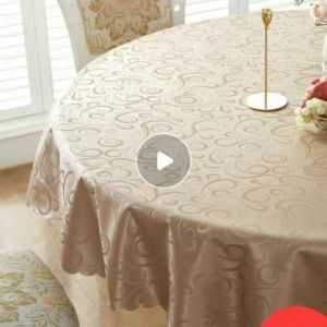 Plain【Perfect Deco】 4- 8 person Quality PU Leather Plain Colour Table Cloth Water & Oil-Proof Table Sheet Table Cover Dining Tableware Decoration