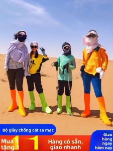 MONLEYTA | Tất đi biển chống bụi bẩn cao đến đầu gối dùng ngoài trời chống thấm nước cho hoạt động ngoài trời và đi bộ trên bãi biển