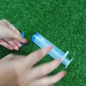 ไซริงค์ ชุดเข็มฝังต้นทุเรียน พร้อมปลอกเข็ม ฝังเข็มทุเรียน รักษาโรครากเน่า โคนเน่า ฉีดยาต้นทุเรียน