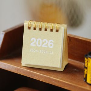 OUKUMAN | Mini Easy-to-Carry Small Calendar 2026
