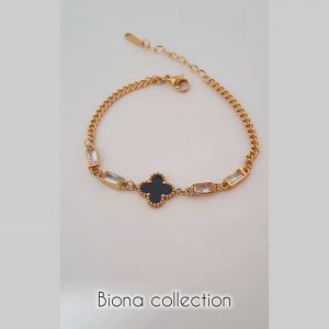 Best Seller Gelang tangan wanita Titanium CLV model terbaru dan terlaris Gelang tangan wanita stylis girl korea gelang tangan wanita anti karat