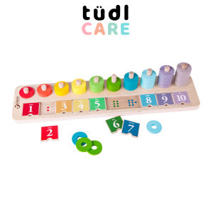 Classic World Counting Number Stacker Toy
