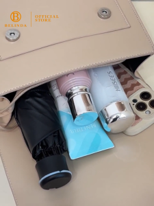 BELINDA PREMIER Backpack For Women High End Leather Korean Fashion Office Mini School Backpack BP090