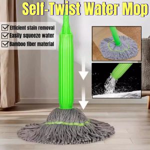 360° Rotating Floor Mop Wet And Dry Dual-Use Self-twisting Mop Hand Wash Free Spin Mop Household Cleaning Tool