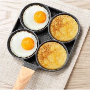 Non-Stick Fried Egg Pan Multi-Purpose Frying Pan Breakfast Maker Burger Pan Pancake Maker Pan Telur Omelette