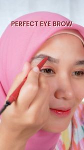 SR12 Eyebrow Pencil Tahan Air dan Tahan Lama - Warna Natural Dark Brown