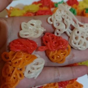 KERUPUK MAWAR MINI PELANGI MENTAH 1 BALL / RAABIHAH KERUPUK GROSIR / SEBLAK VIRAL / BABANGI SEBLAK