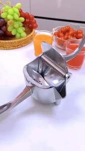 Alat Perasan Manual Sari Buah Juicer Juice Hand Pressure Pres Pemeras Peras Jeruk Praktis Besar Stainless Steel