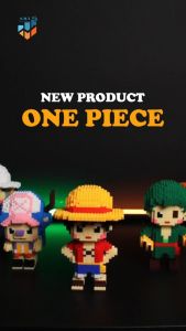 SMY Toystown One Piece Medium Mainan Bangunan Nano Block Bricks Mainan Edukasi Balok Susun Mainan Anak Mainan Tumpuk Balok Karakter Kartun Animasi 3D