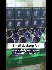 Quạt Điện Để Bàn Đa Chức Năng Có Đèn LED 100 Cấp Độ Tốc Độ Có Thể Sạc Lại Bằng USB Máy Làm Mát Không Khí Di Động Tại Nhà Yên Tĩnh Với 3 Chế Độ Hẹn Giờ
