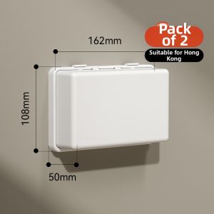 EUDEMON | Childproof Splash-Proof Socket Protective Cover