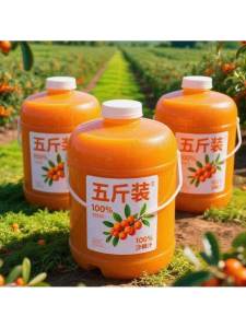 No Added Sugar Pure Fresh Seabuckthorn Juice