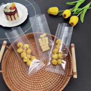 100PCS Food Grade Ice Pop Bags Disposable Plastic Popsicle Bags Freeze Treat Storage Transparent Ice Popsicle Mold Bag
