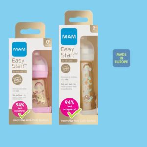 MAM PPSU Anti Colic Baby Feeding Bottle 160ml - Single(Blue/Pink/Ivory)