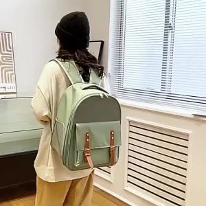 Backpack High-Capacity Goes Out to Portable Cat Bagpack Open Space Dog Travel Bag