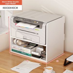 Office Desk Organizer Rack for Printer and Copier