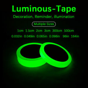 【Luminous stickers】Luminous tape black night Self-illuminated fluorescent stickers stairs steps Self-adhesive Stage positioning