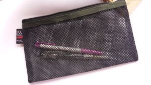 Limitless -  Pencil Case JESI Bahan Jaring Breathable / Pouch Tempat Alat Tulis Serbaguna Bahan Jala