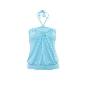 audwyn | Flattering Ruffled Off-shoulder Versatile Crop Top