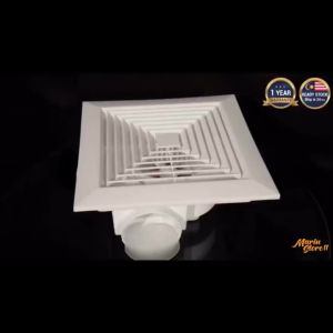 COOL POWER 8/10/12" Ceiling Exhaust Fan Silent Duct Ventilation Fan Household Silent Bathroom Exhaust Fan