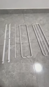 [SG Local Stock]Bathroom Towel Rack Stand Towel Hanger Organizer Storage Rack Shelf Toilet Rack Balcony Clothe Hanger