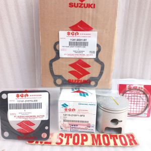 Piston Ring Seher Set Suzuki Satria 2 Tak 21D71 Original Ori Asli SGP